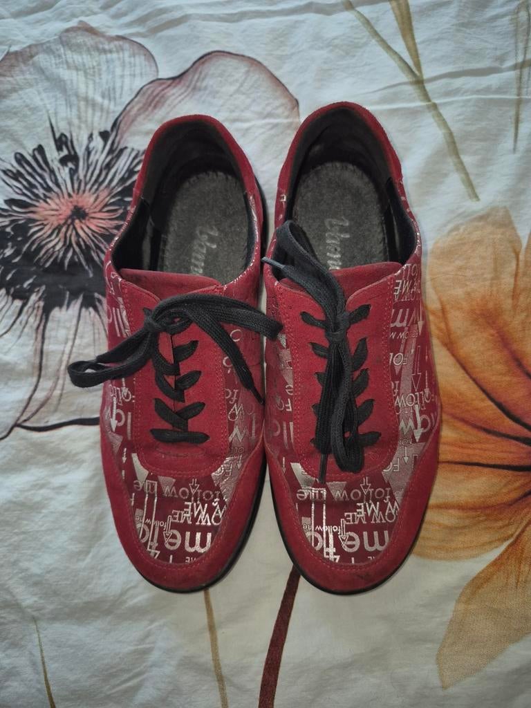 Vamos schoenen maat 40 breedte K, Kleding | Dames, Schoenen, Verzenden, Vamos, Rood, Sneakers of Gympen