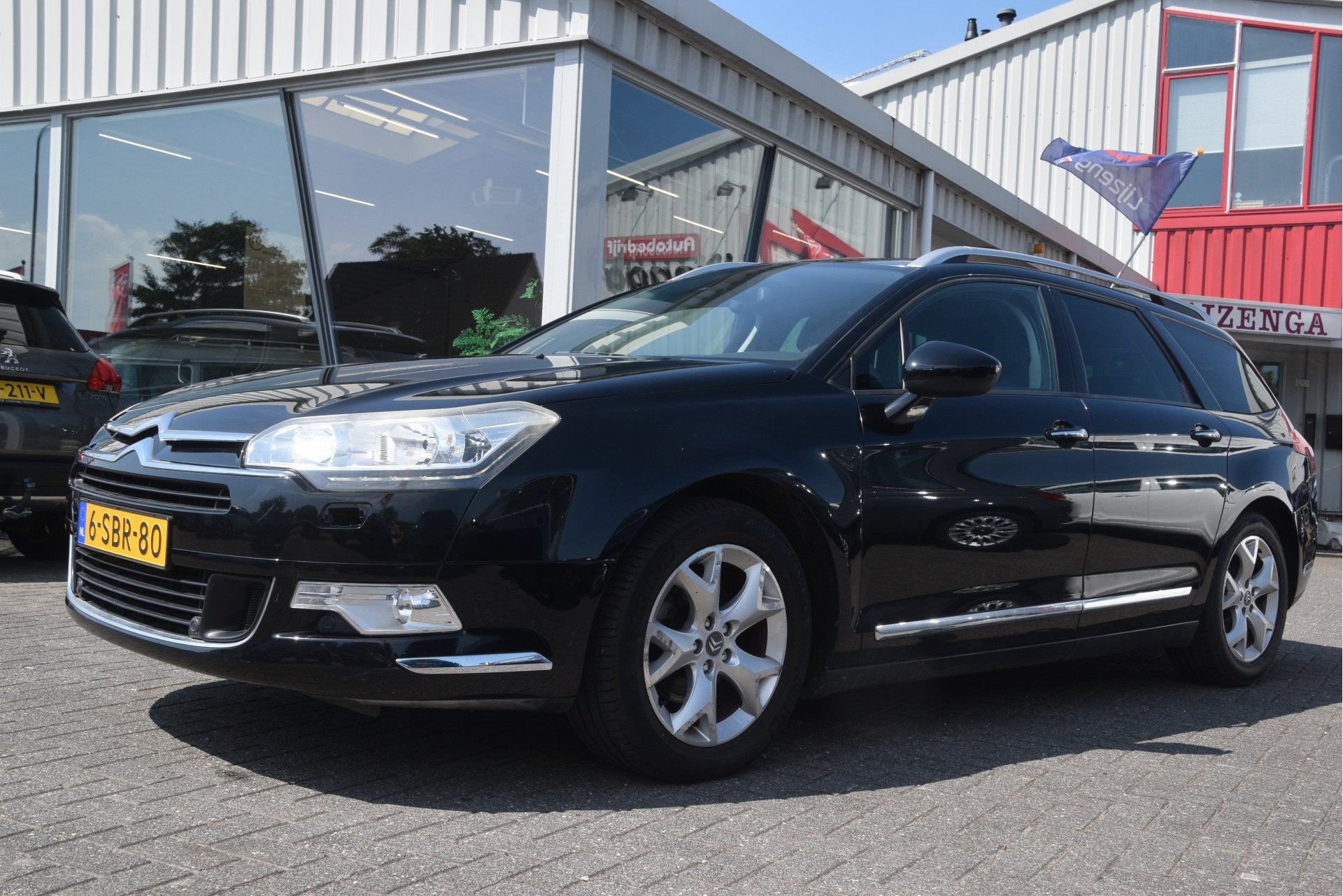 Citroën C5 Tourer 1.6 THP Business Automaat | Hydraulische, Auto's, Gebruikt, Zwart, C5, 1598 cc