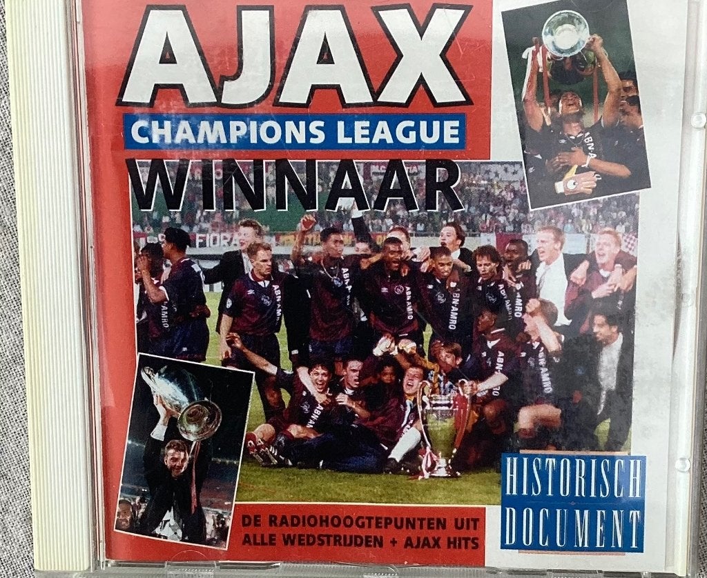 Ajax Champions Leugue winnaar, Ophalen of Verzenden, Gebruikt, Overige typen