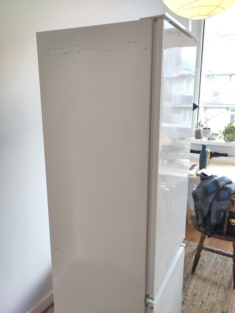 Zanussi fridge ZBB28430SL, Ophalen, Gebruikt, 200 liter of meer, 160 cm of meer