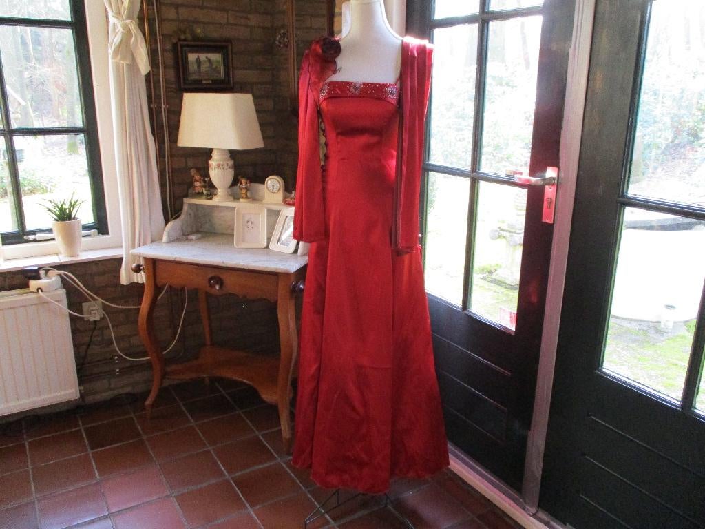 mj/Lange jurk/galajurk/avondjurk/36/38/met stola /EYECATCHER, Kleding | Dames, Gelegenheidskleding, Zo goed als nieuw, Galajurk