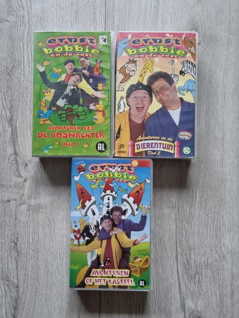 Ernst en Bobbie video's, Alle leeftijden, Ophalen of Verzenden, Gebruikt, Kinderprogramma's en -films