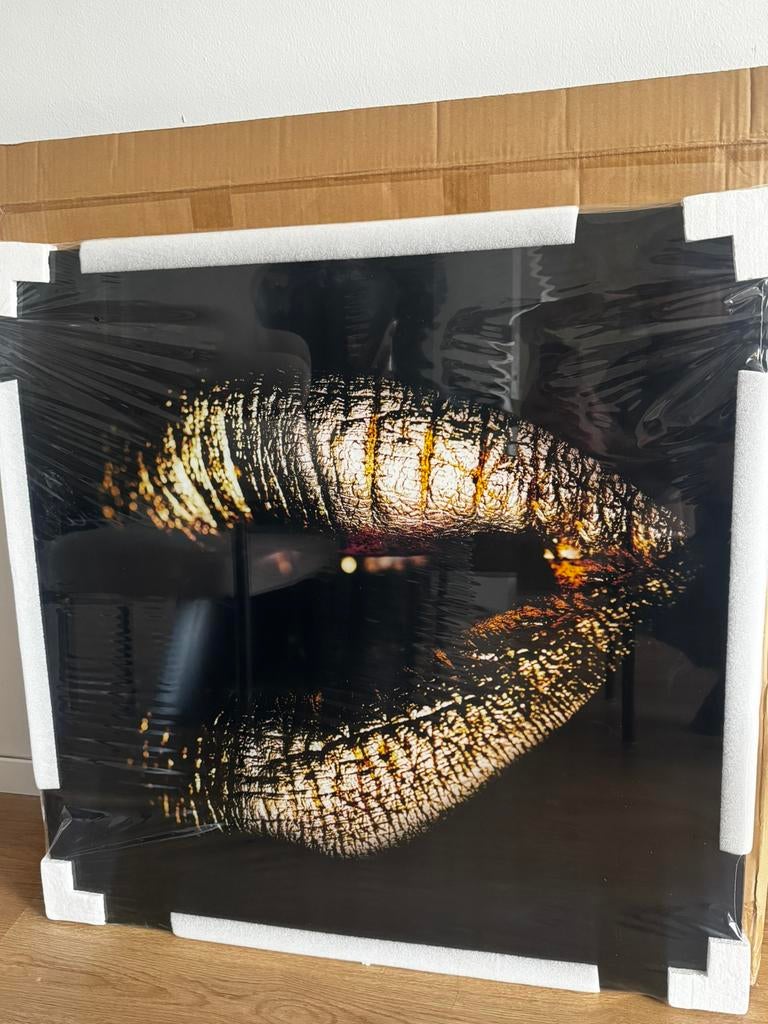 Glasschilderij 80:80 cm, Ophalen of Verzenden