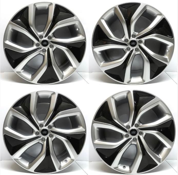 Velgen carbon Range Rover ORIGINEEL 9.5x23 VPLXW0167 Olufsen, Velg(en), 285 mm, Nieuw, Overige maten