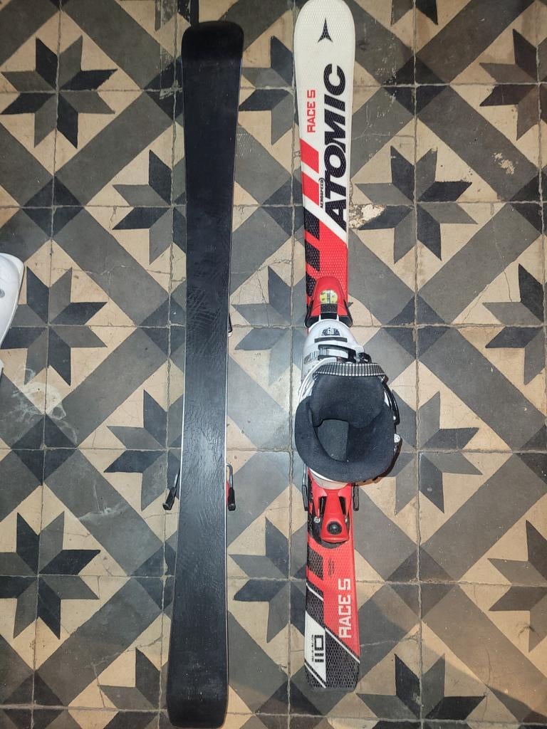 Atomic Race 5 Ski's - Maat 110, Sport en Fitness, Gebruikt, 100 tot 140 cm, Ophalen of Verzenden, Carve