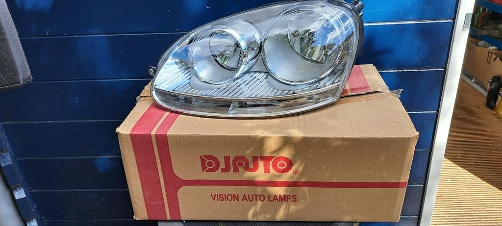 Koplamp Golf 5 H7 Links Nieuw in Doos, Ophalen of Verzenden, Nieuw, Volkswagen
