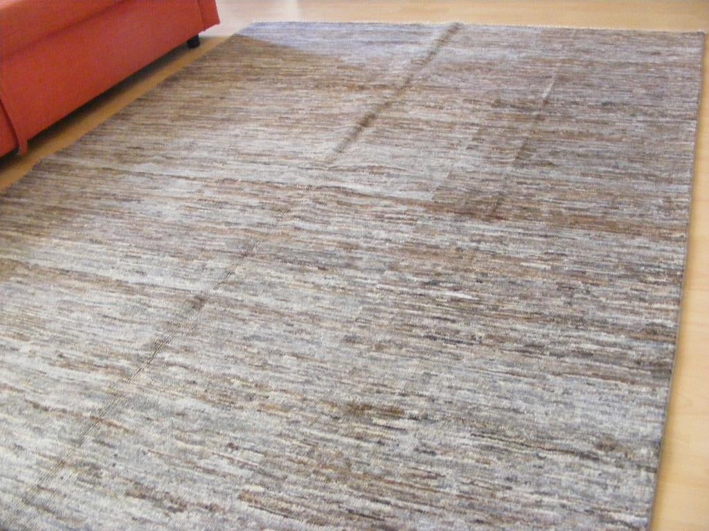 Handgeknoopt Perzisch Tapijt Gebbeh.iran Maat:1.66X2.42.m, Verzenden, 150 tot 200 cm, Crème, Rechthoekig