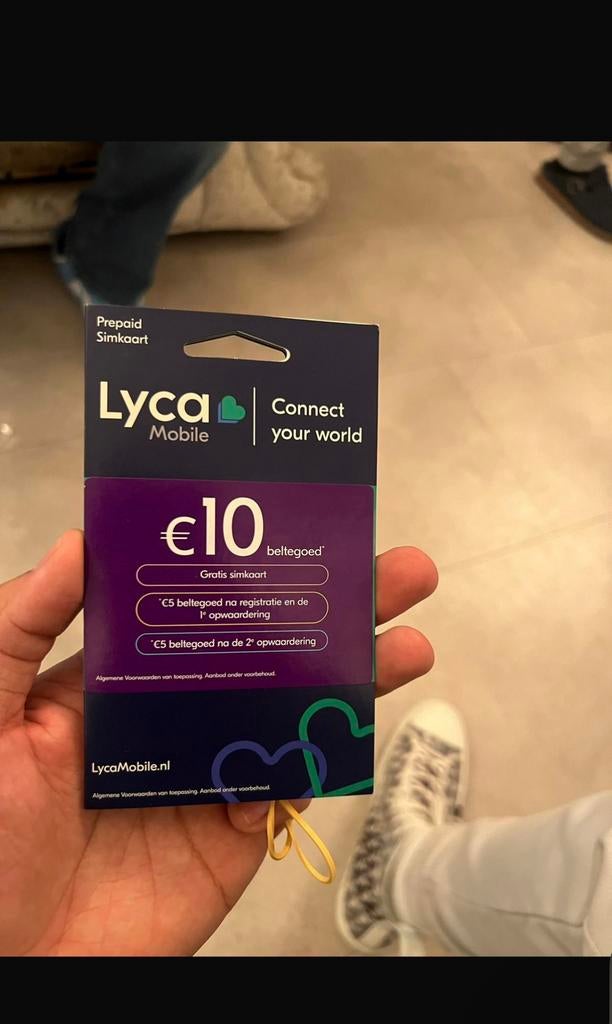 Lycamobile simkaarten in grote aantallen, Ophalen, Overige providers, Simkaart