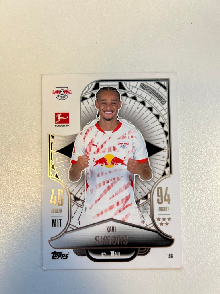 Xavi Simons match winner kaart, Ophalen of Verzenden, Nieuw