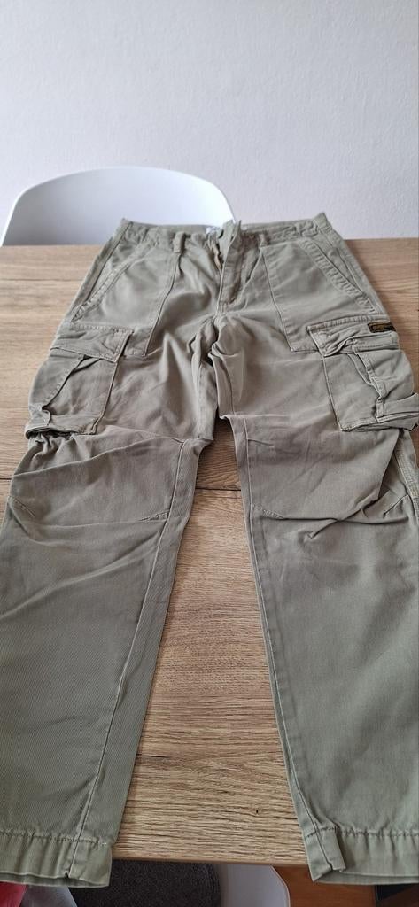 Leger groen combat broek Zara, Ophalen of Verzenden, Gedragen, Groen