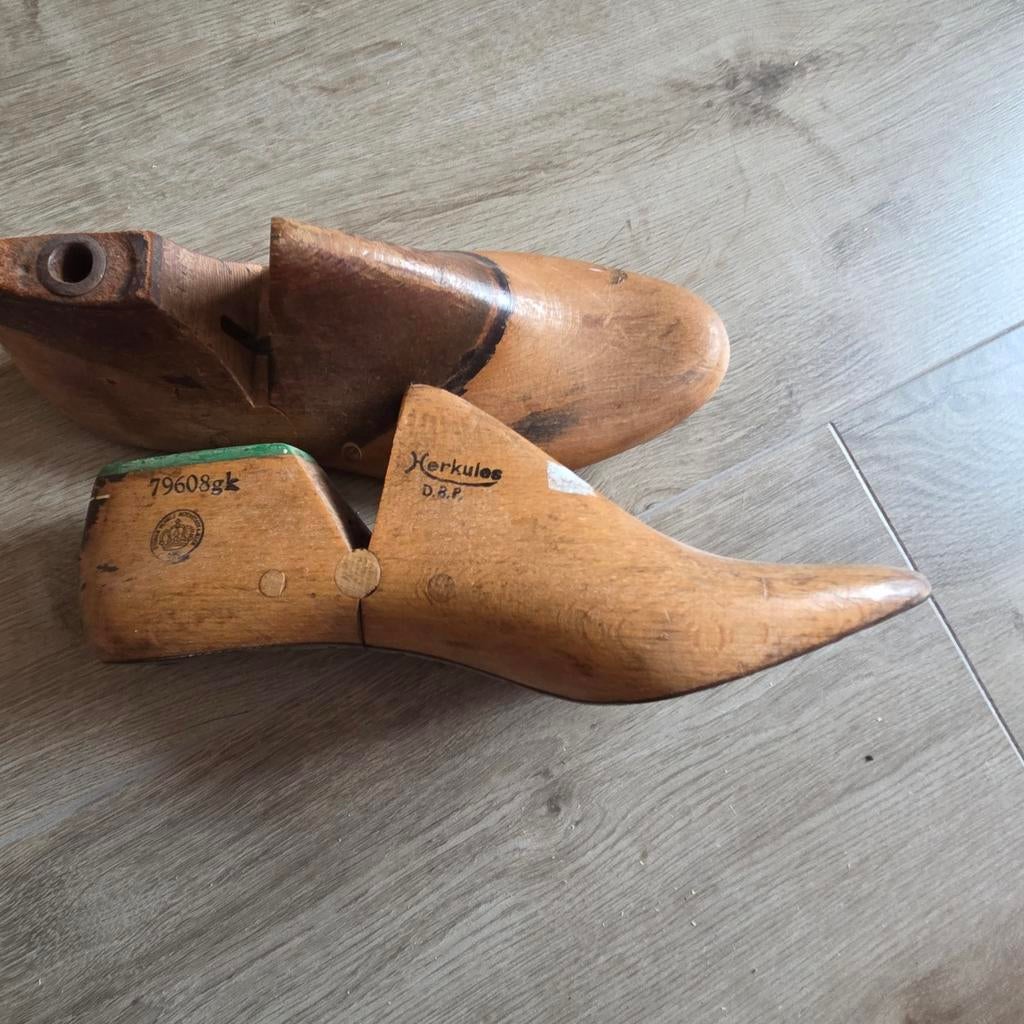 Vintage Schoenmakersleesten Herkules D.R.P., Antiek en Kunst, Ophalen of Verzenden