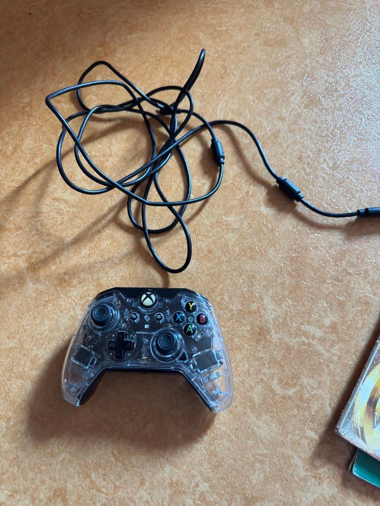 Afterglow Xbox One Controller - Transparant, Ophalen of Verzenden, Gebruikt, Controller, Xbox One