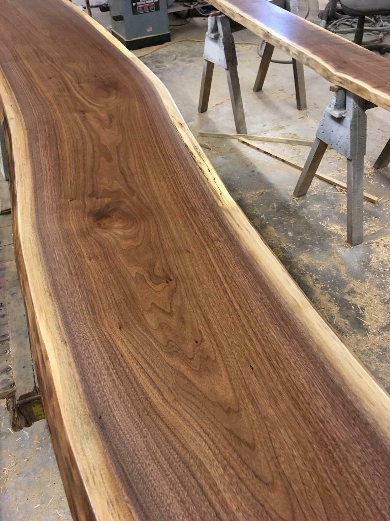 Amerikaans noten boomstam plank schaaldelen 52 en 65mm dikte, Doe-het-zelf en Verbouw, Hout en Planken, Nieuw, Overige typen, Overige houtsoorten