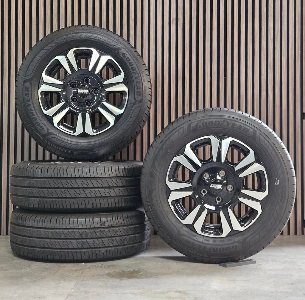 NIEUW 16" CMS Velgen+Amerk Banden 5x120 TransporterT5 T6 T70, Ophalen, Cms, 16 inch, Banden en Velgen