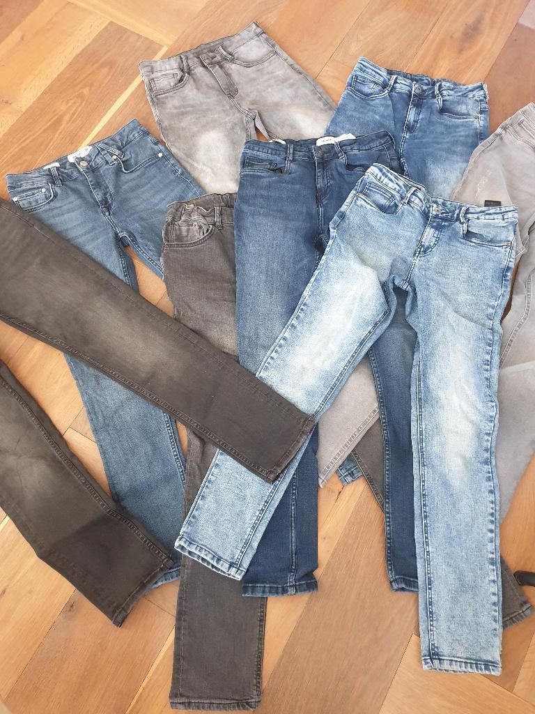 Spijkerbroeken uitverkoop! 152-170, 10 euro, Ophalen of Verzenden, Zo goed als nieuw, Jongen, Broek