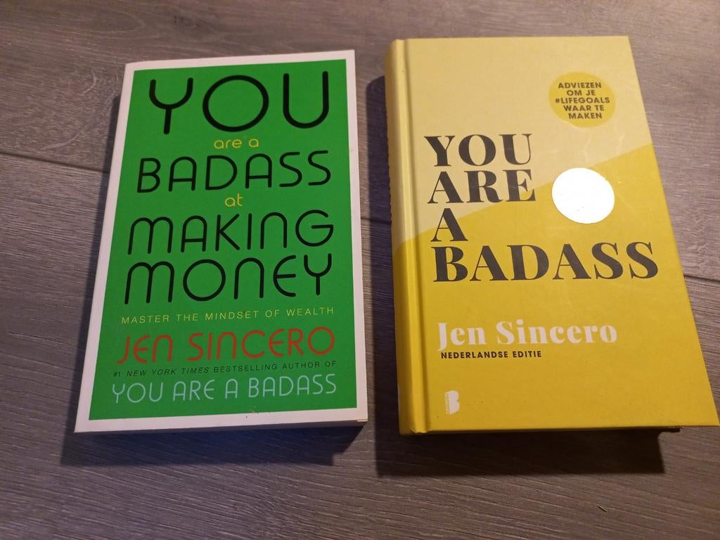 You are a Badass - Jen Sincero Boeken, Boeken, Ophalen of Verzenden, Zo goed als nieuw, Overige onderwerpen, Jen Sincero