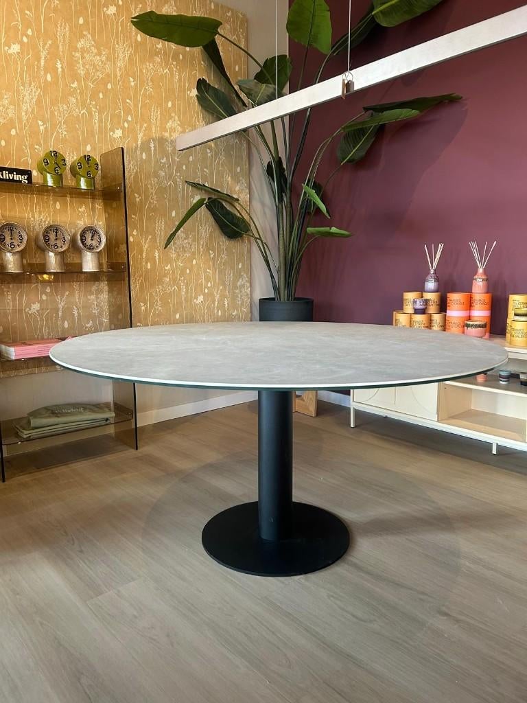 Dyyk - eetkamertafel Giro - Keramiek blad - Gloednieuw!, Huis en Inrichting, Tafels | Eettafels, Ophalen, Overige materialen, Rond
