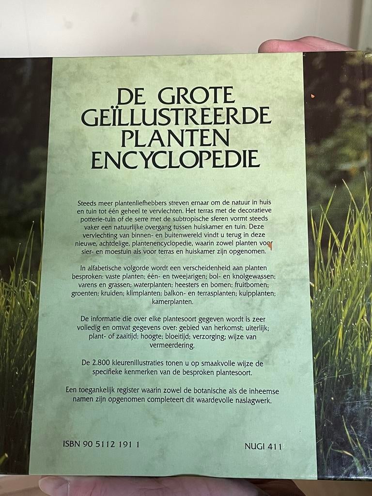 Complete planten encyclopedie, Ophalen of Verzenden, Zo goed als nieuw, Bloemen, Planten en Bomen