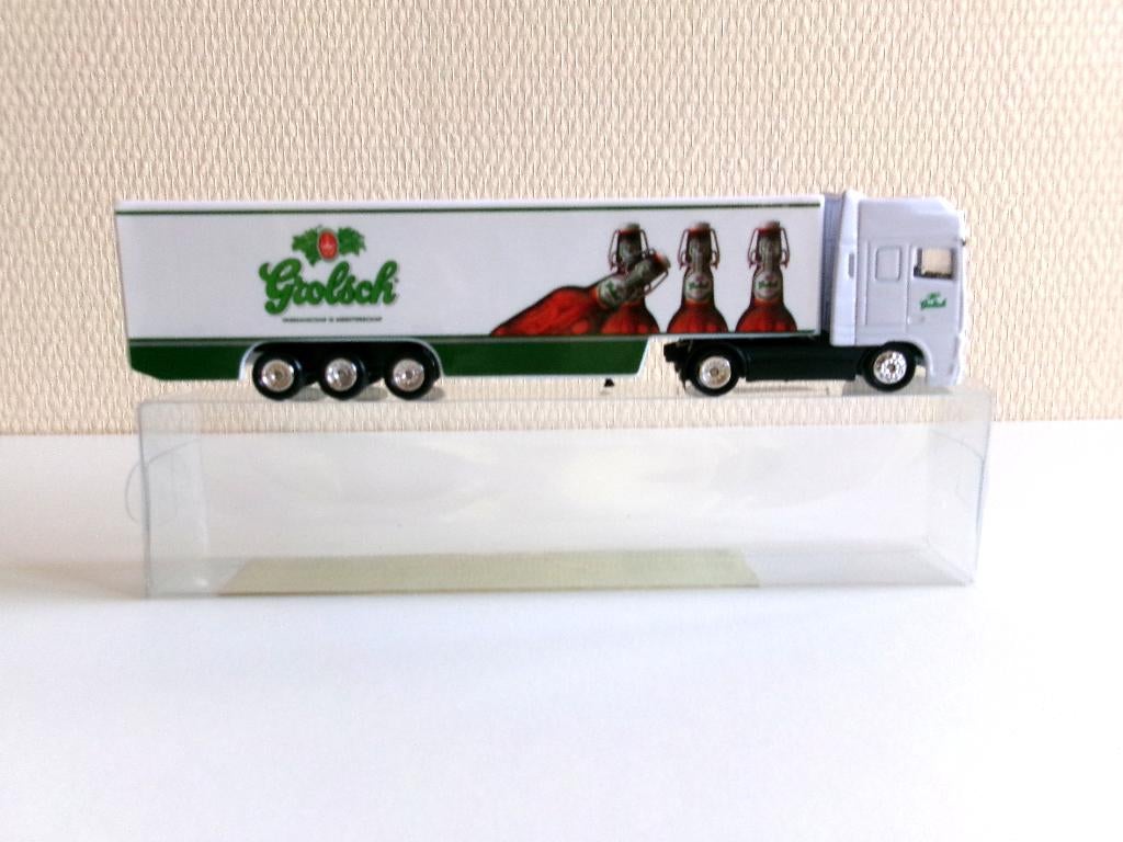 DAF 95XF wit Grolsch 1:87 / H0 (in ovp), Ophalen of Verzenden, Zo goed als nieuw, Bus of Vrachtwagen, Overige merken