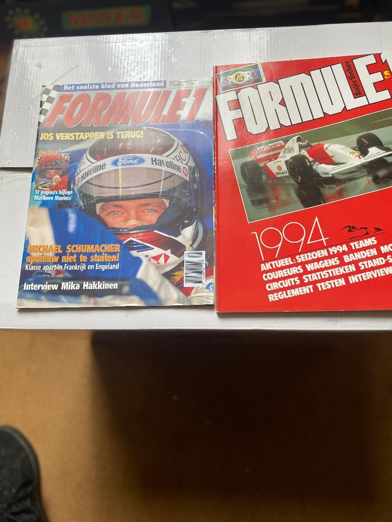 Auto Sport Formule 1 en Jos Verstappen, Ophalen of Verzenden, 1980 tot heden, Nederland, Tijdschrift