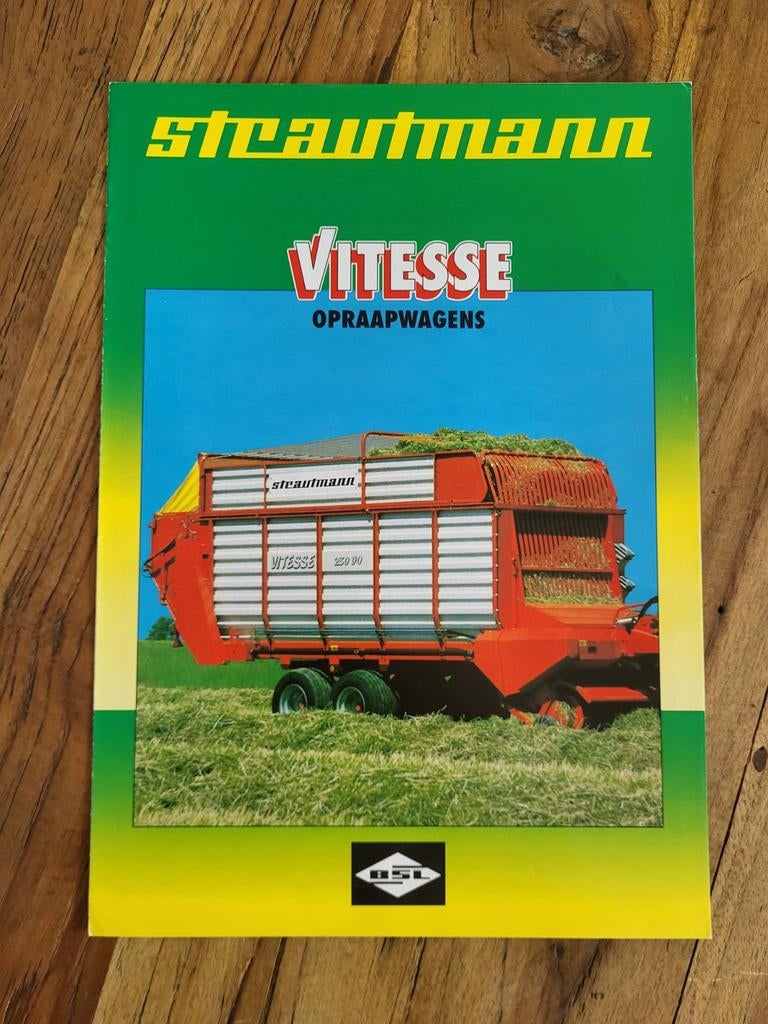 Tractor folder Strautmann Vitesse opraapwagens, Ophalen of Verzenden, Zo goed als nieuw