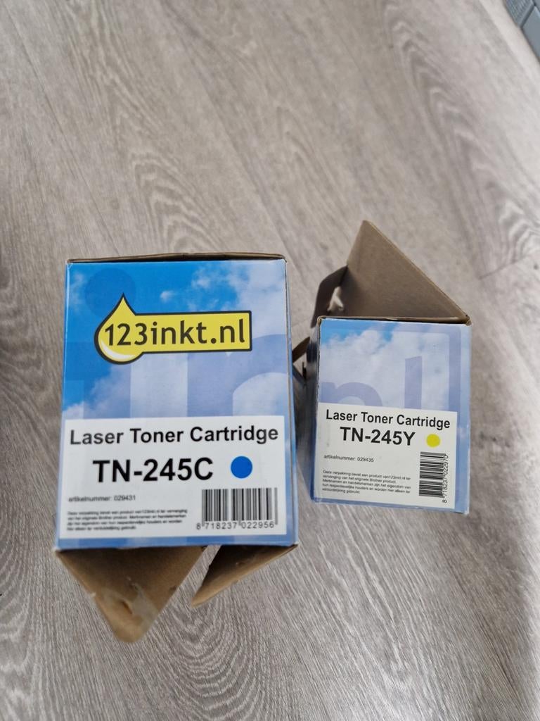 Cartridgde TN-245C EN TN-245Y, Ophalen of Verzenden, Nieuw, Toner