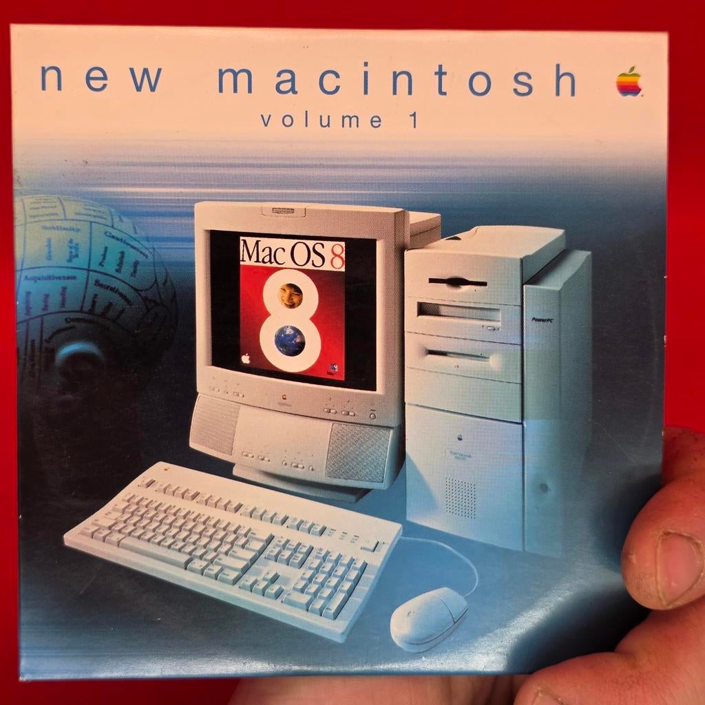 Rare demo cd Vintage Mac OS 8 - Nieuw Macintosh Volume 1, Computers en Software, Ophalen of Verzenden, Gebruikt, MacOS