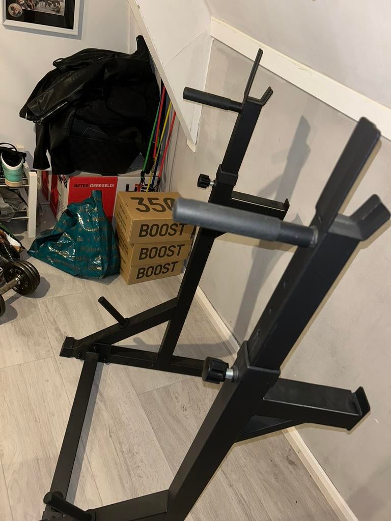 Squat/dip rekje, nooit gebruikt, Ophalen, Zo goed als nieuw, Overige typen