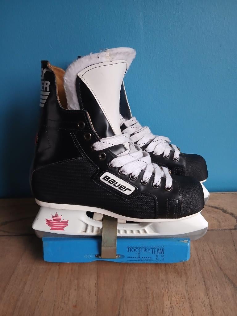 Schaatsen Bauer Premier als nieuw maat 6 (40.5), Sport en Fitness, Schaatsen, Bauer, Ophalen of Verzenden, Zo goed als nieuw, IJshockeyschaatsen