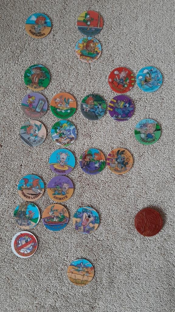 2D magic tazos Looney Tunes, flippo's,  en 1 master tazo, Verzamelen, Ophalen of Verzenden, Looney Tunes, Verzameling