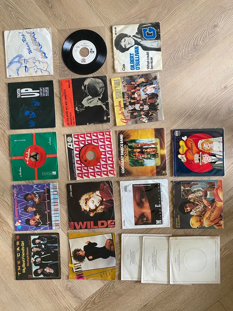 78 Toppers! vinyl 45 toeren singles, Ophalen, Zo goed als nieuw, Overige formaten