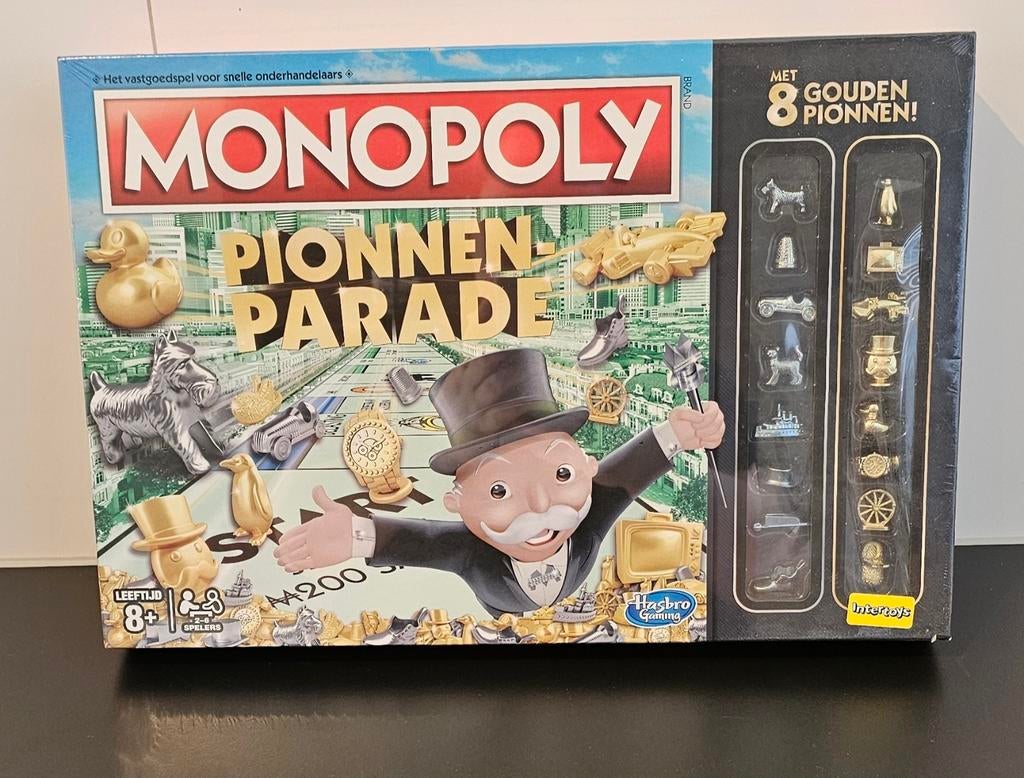 Monopoly PionnenParade gesealed!, Drie of vier spelers, Ophalen, Nieuw, Hasbro