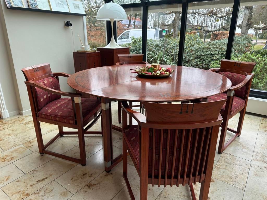 Schuitema decoforma eethoek, Huis en Inrichting, Ophalen, Zo goed als nieuw, 4 tot 6 stoelen
