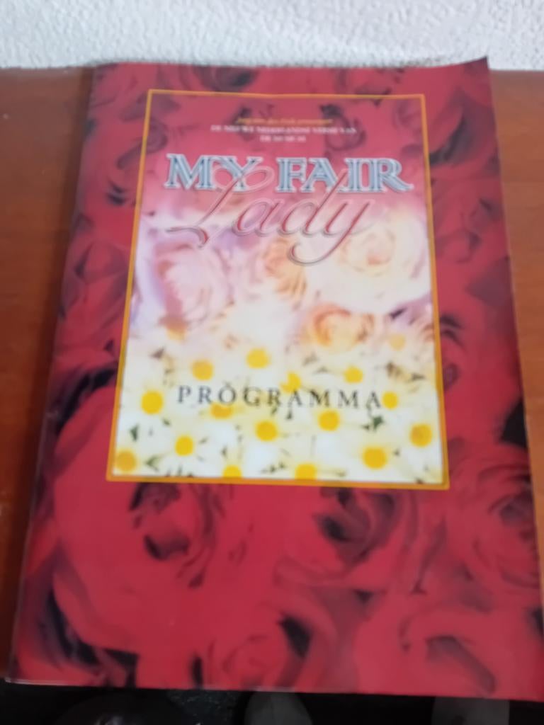 Uit 1995/1996 My fair lady programma, Boeken, Kunst en Cultuur | Dans en Theater, Zo goed als nieuw, Ballet of Musical, Ophalen of Verzenden