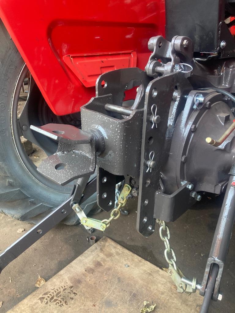 Massey Ferguson trekhaak, Ophalen