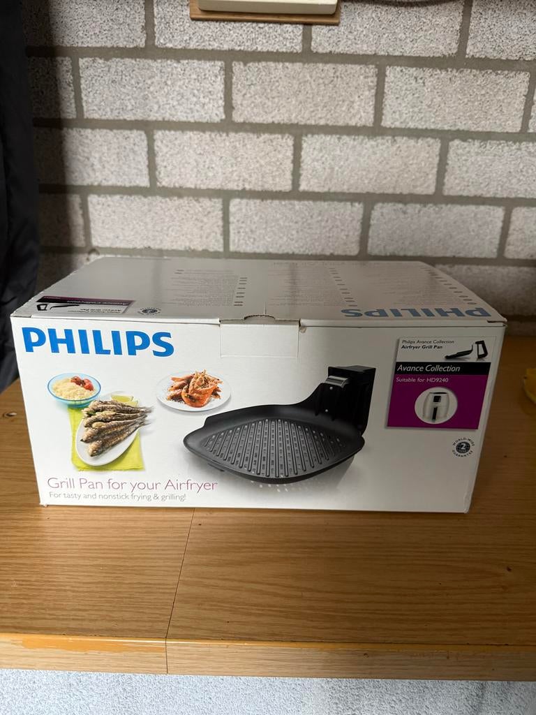 Nieuwe Philips Airfryer Grill Pan, Ophalen, Nieuw
