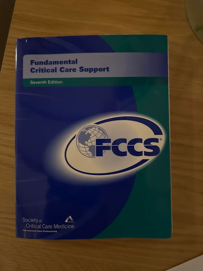 Fundamentele Critical Care Support - Handboek, Ophalen of Verzenden, Beta, Zo goed als nieuw, Niet van toepassing