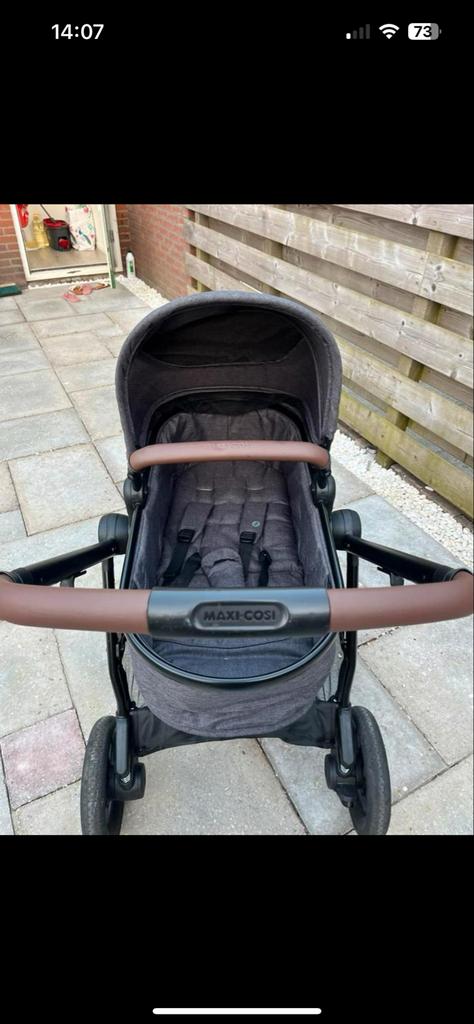 Maxi-Cosi Kinderwagen met Voetenzak, Kinderen en Baby's, Kinderwagens en Combinaties, Gebruikt, Verstelbare duwstang, Maxi-Cosi