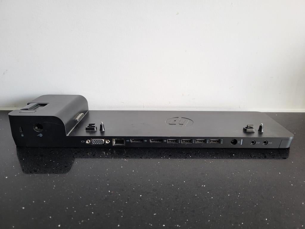 HP 2013 UltraSlim Docking Station, Computers en Software, Dockingstations, Gebruikt, Docking station, Laptop, Ophalen of Verzenden
