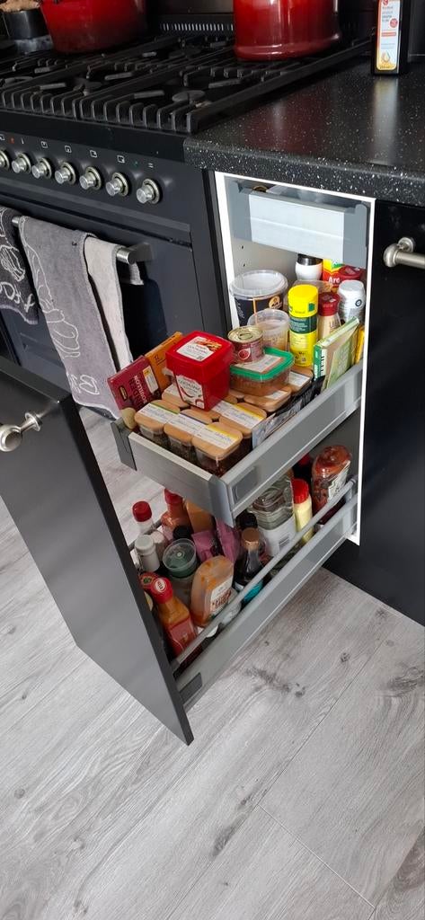 GEVRAAGD Ikea Rationell lade voor keukenkast 30cm, Huis en Inrichting, Minder dan 50 cm, Gebruikt, Grijs, Ophalen of Verzenden