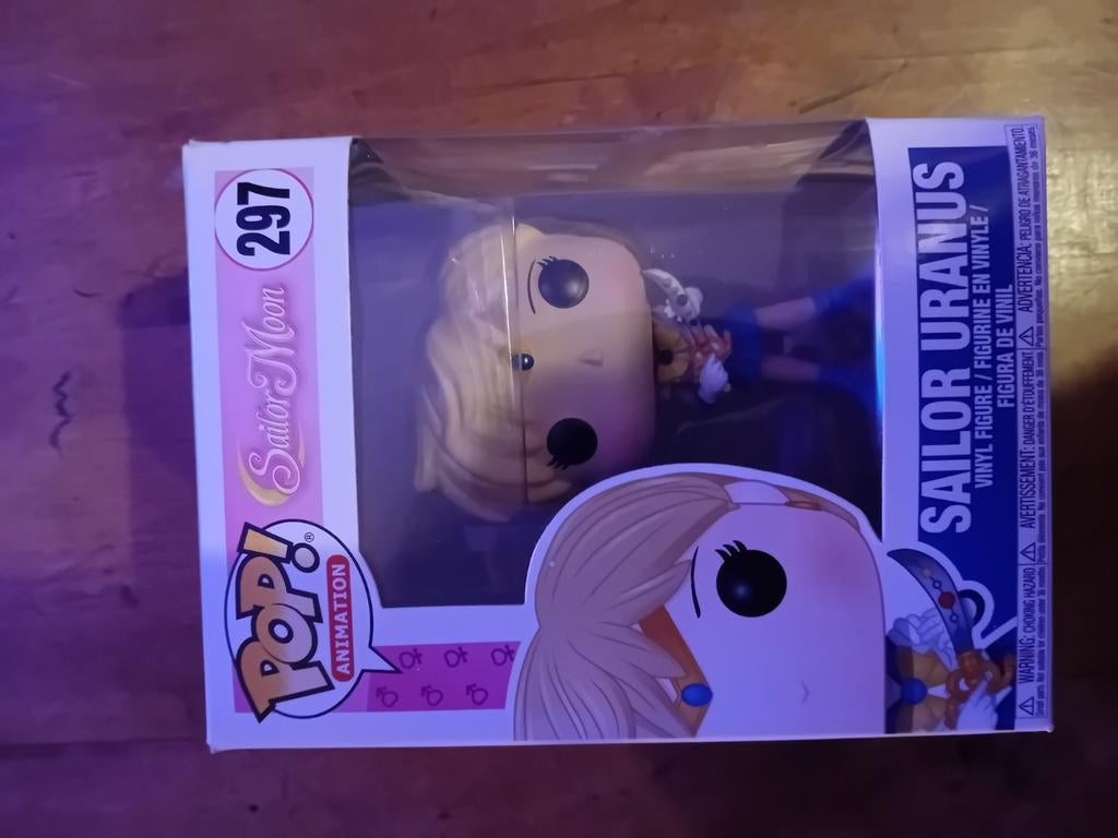 Sailor Uranus Funko Pop #297 - Sailor Moon, Ophalen of Verzenden, Nieuw