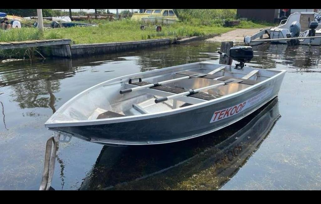 Nieuwe 3 meter aluminium boot (onderhoudsvrij), Watersport en Boten, Vis- en Consoleboten, Tot 10 pk, Overige brandstoffen, Ophalen of Verzenden