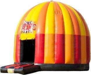 te huur: Springkussen disco 4 meter, Ophalen of Verzenden, Zo goed als nieuw, Overige