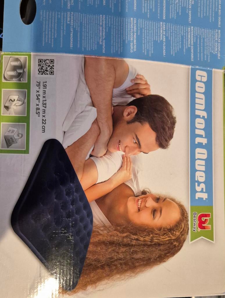 2 x Comfort Luchtbed 2-persoons, Ophalen of Verzenden, Zo goed als nieuw, 2-persoons