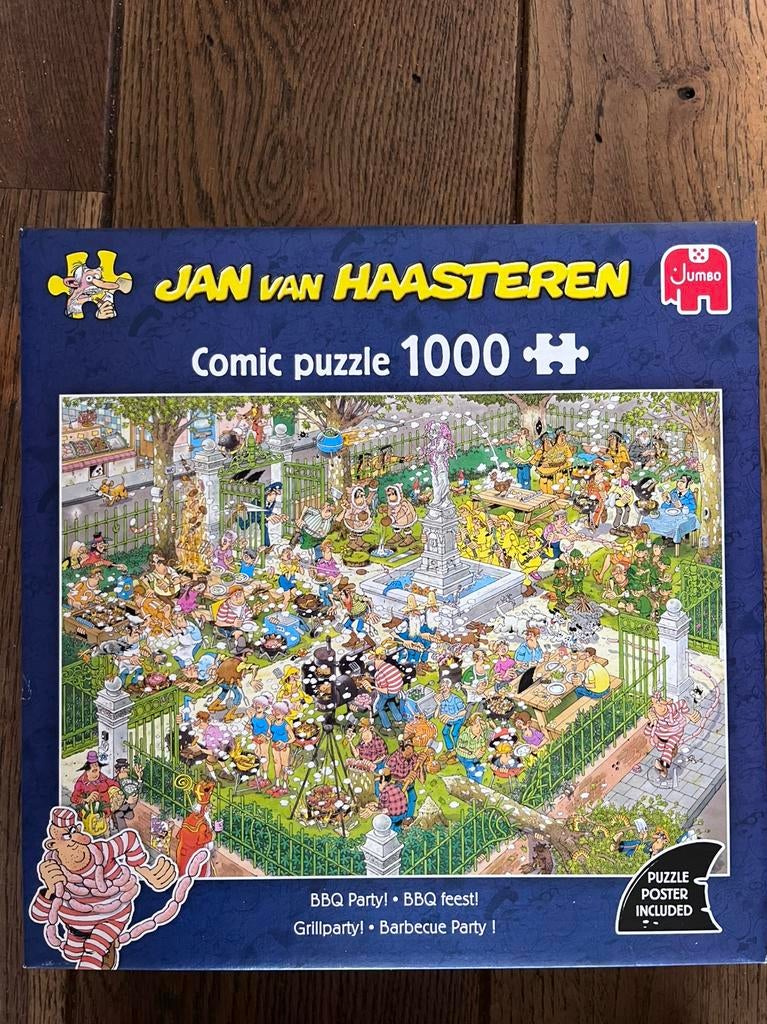 Jan Haasteren Puzzels 1000 stuks meerdere soorten, Hobby en Vrije tijd, Denksport en Puzzels, Ophalen, 500 t/m 1500 stukjes, Zo goed als nieuw