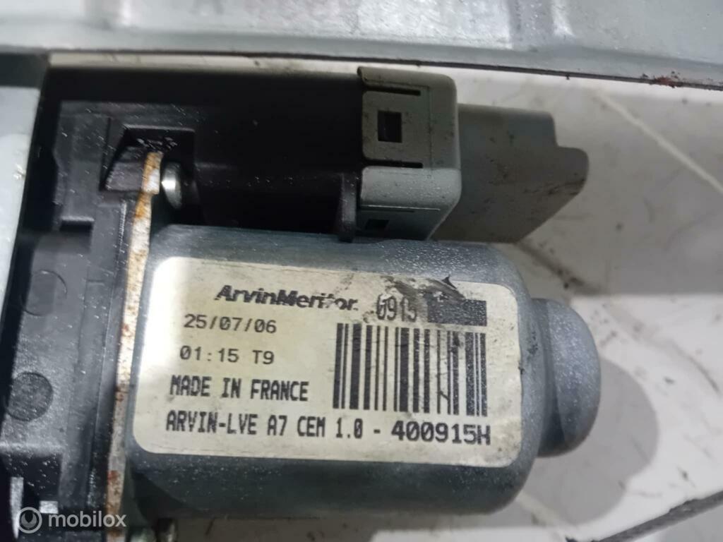 Raammechaniek Peugeot 206 400915H 400912C, Auto-onderdelen, Gebruikt, Ophalen of Verzenden