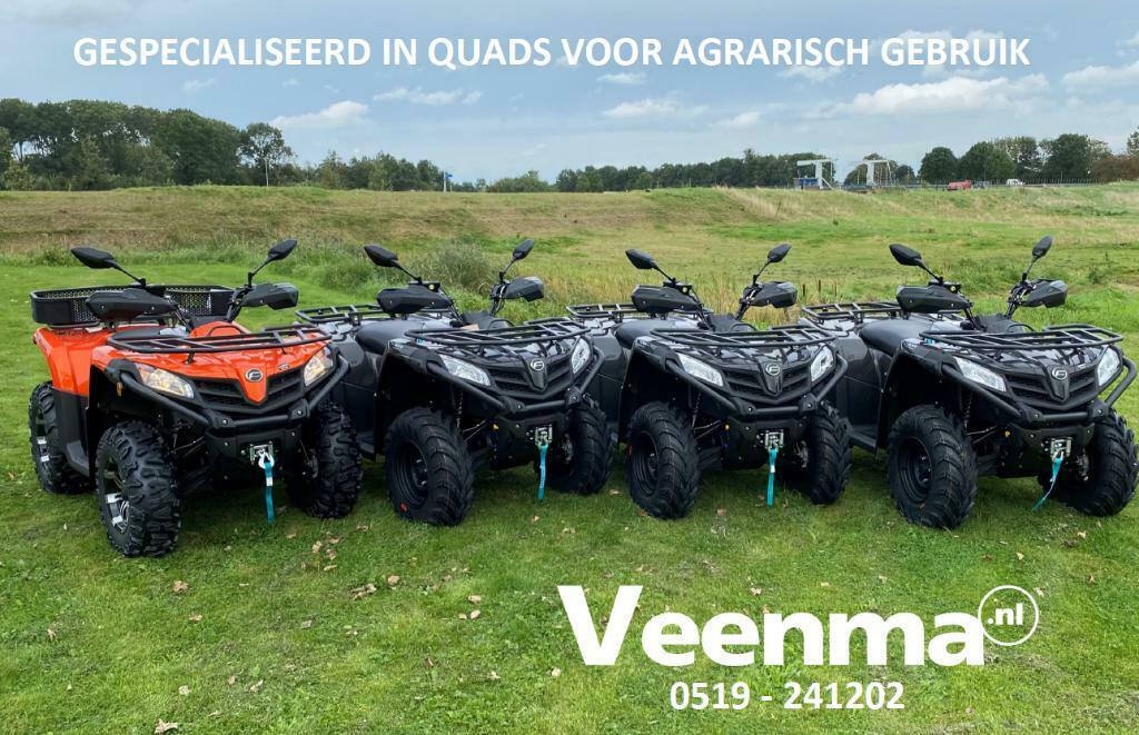 QUAD MET KENTEKEN  VOOR AGRARISCH GEBRUIK, T CAT., Motoren