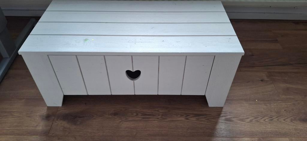 Lief! Witte ladekast met hartje, Ophalen