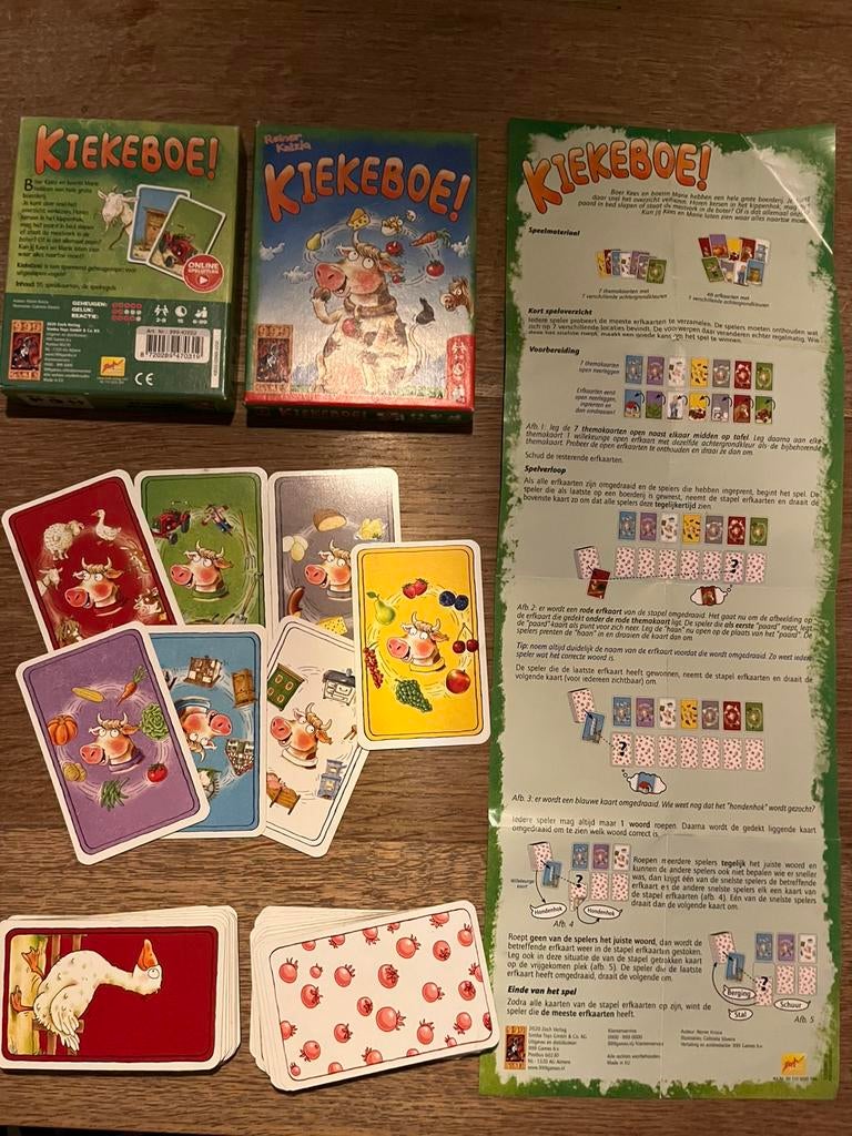 Kiekeboe, Vijf spelers of meer, Ophalen of Verzenden, Zo goed als nieuw