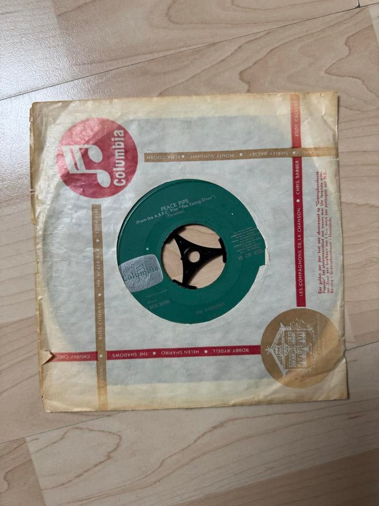 The Shadows - Peace Pipe SINGLE, Cd's en Dvd's, Vinyl Singles, Gebruikt, 7 inch, Single, Ophalen of Verzenden